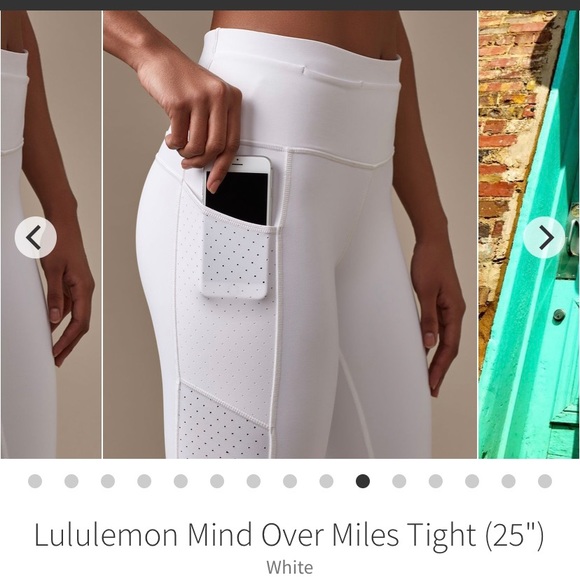 Sold!! Lululemon Mind Over Miles Tight 25” - Picture 2 of 8